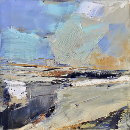 Cathryn Miles - Tuesday's Weather - Oil on Canvas - 16x16